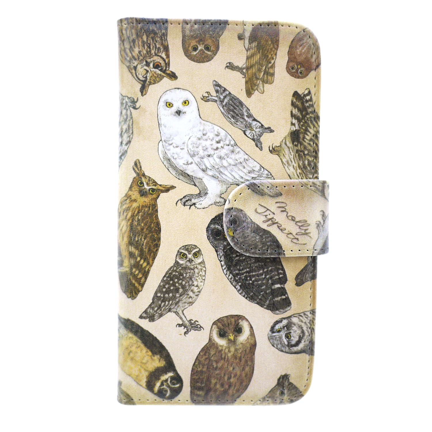 フクロウ目の鳥類/ スマートフォンケース(iPhone7,iPhone6/6s,5/5s専用)☆iPhone7/6s/6兼用新登場☆