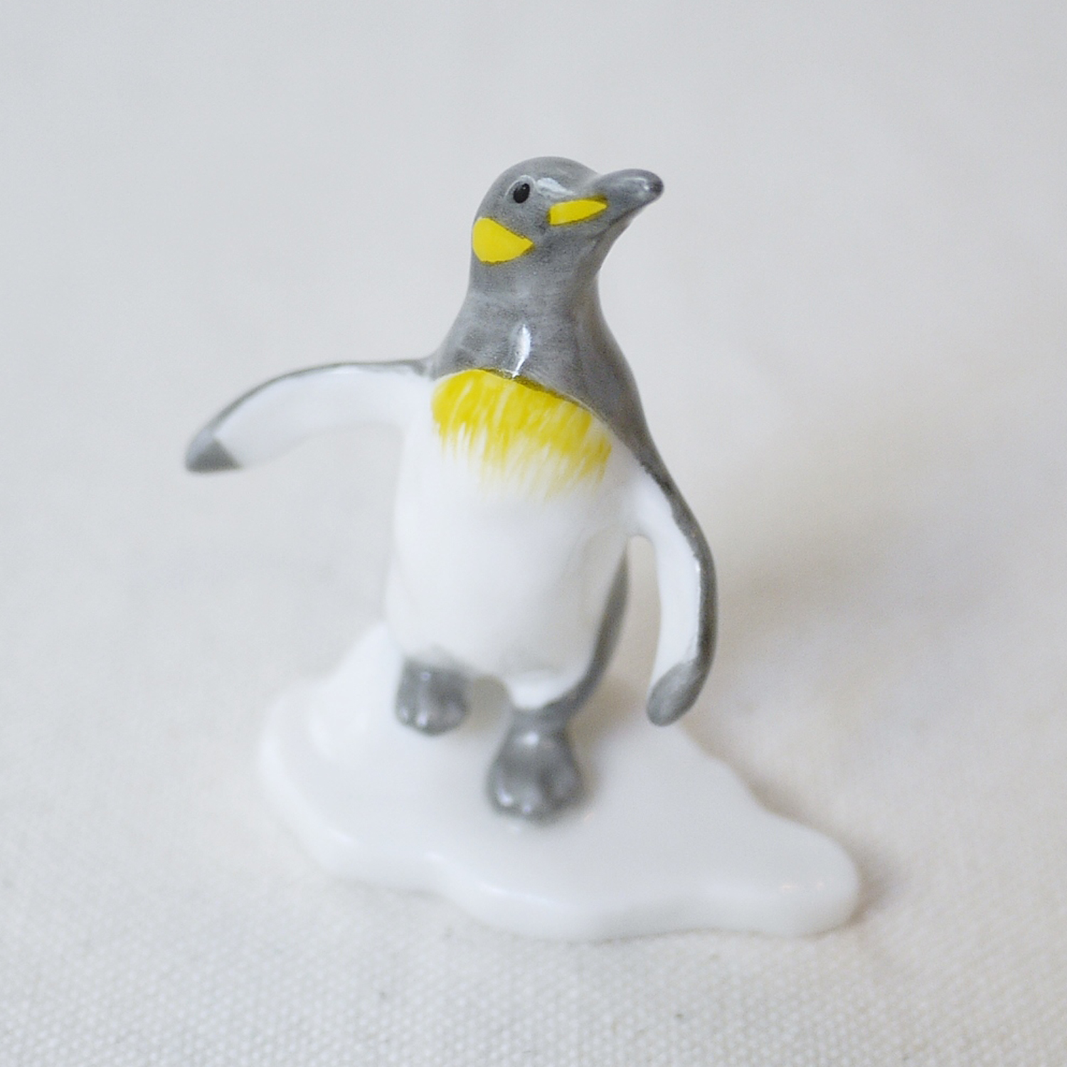 ペンギン親子 ロブ / 陶器 2017/01/04 13:00~通常価格2,600円のところセール価格
