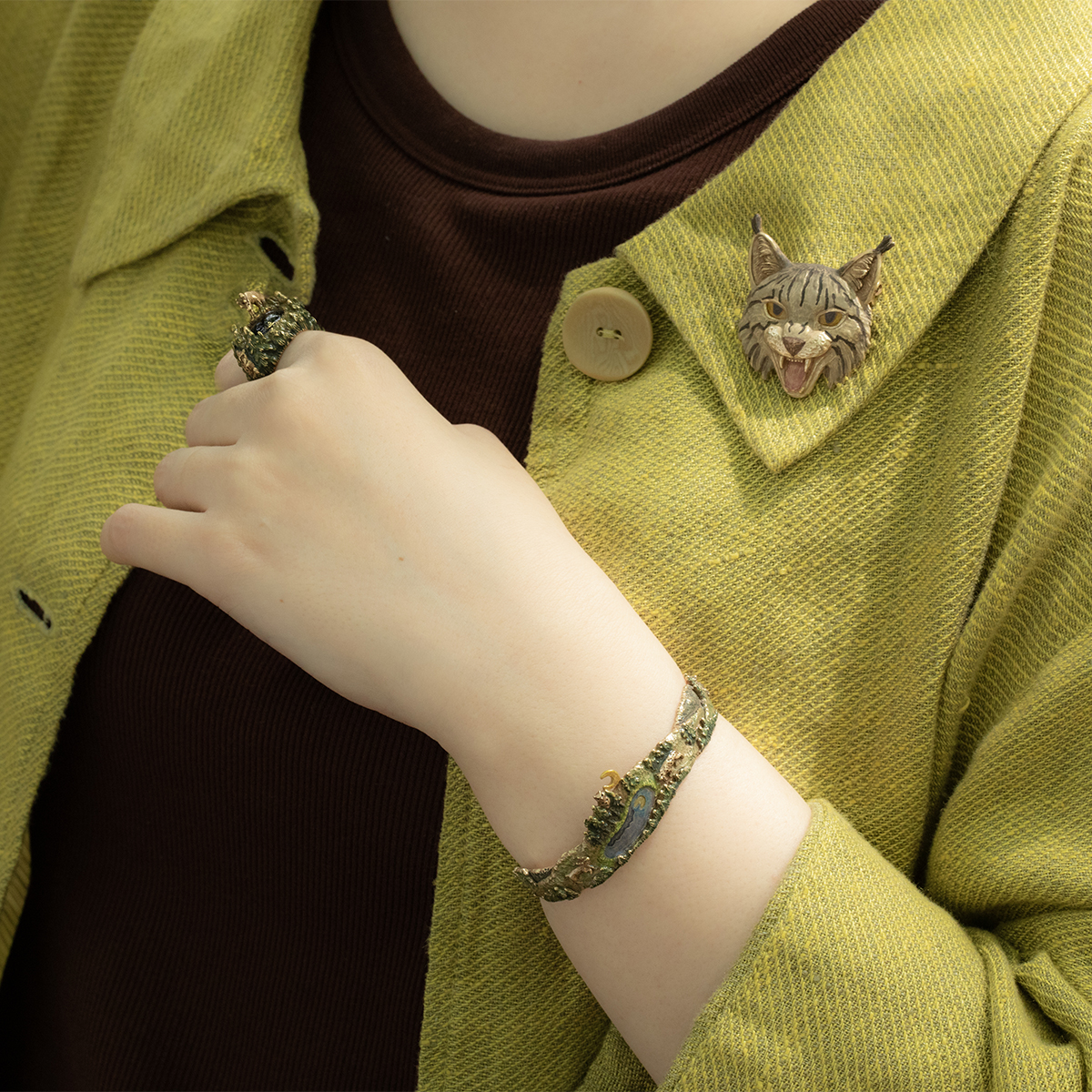 パルナートポック　月宿る泉　ブレスレット　タグ付き美品 月宿る泉ブレスレット / Moonlit Spring｜Palnart Poc STORE｜パル