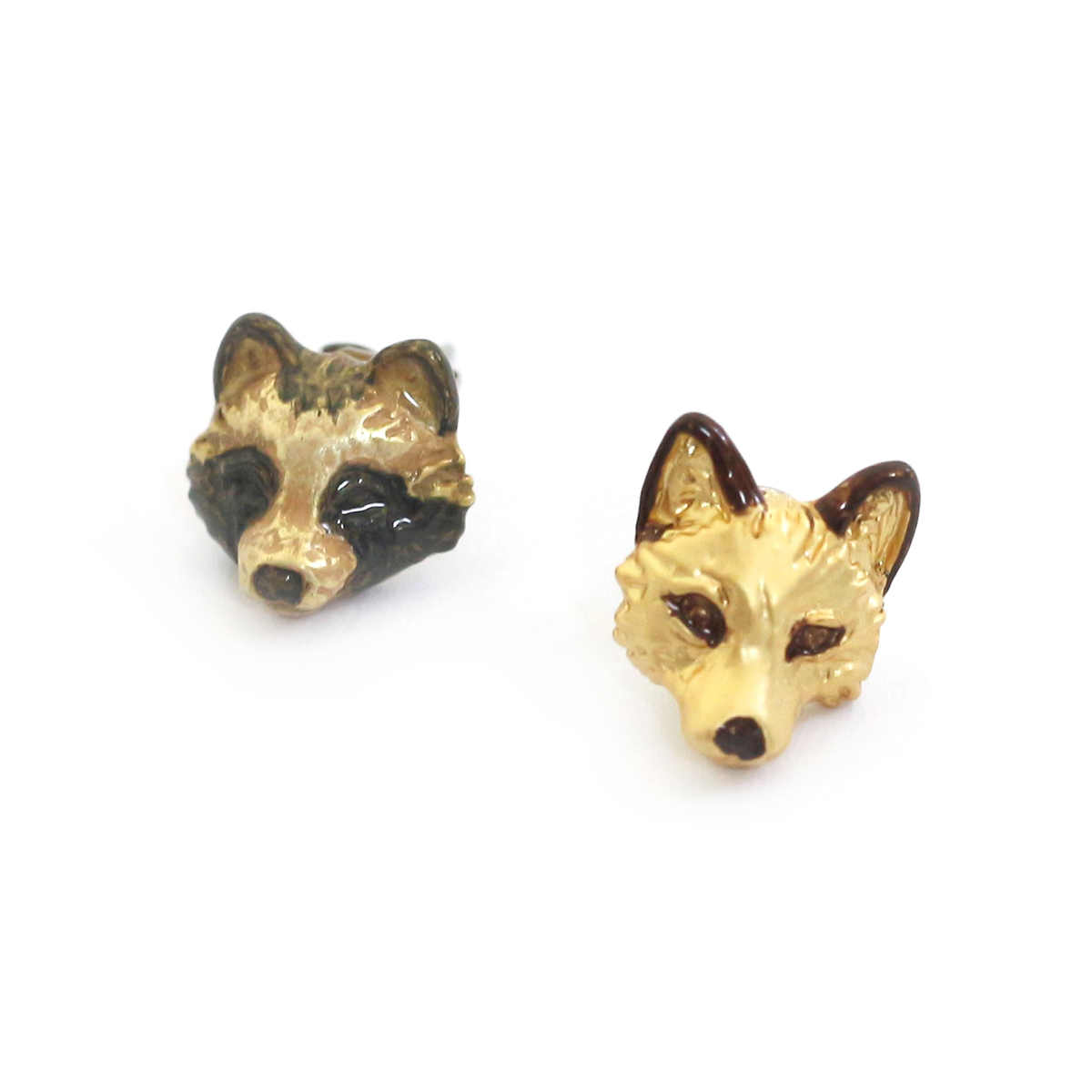たぬきつピアス / Racoon Dog and Fox｜Palnart Poc STORE｜パル