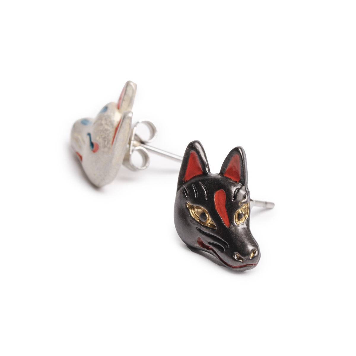 狐面ピアス / Fox mask｜Palnart Poc STORE｜パルナートポック公式