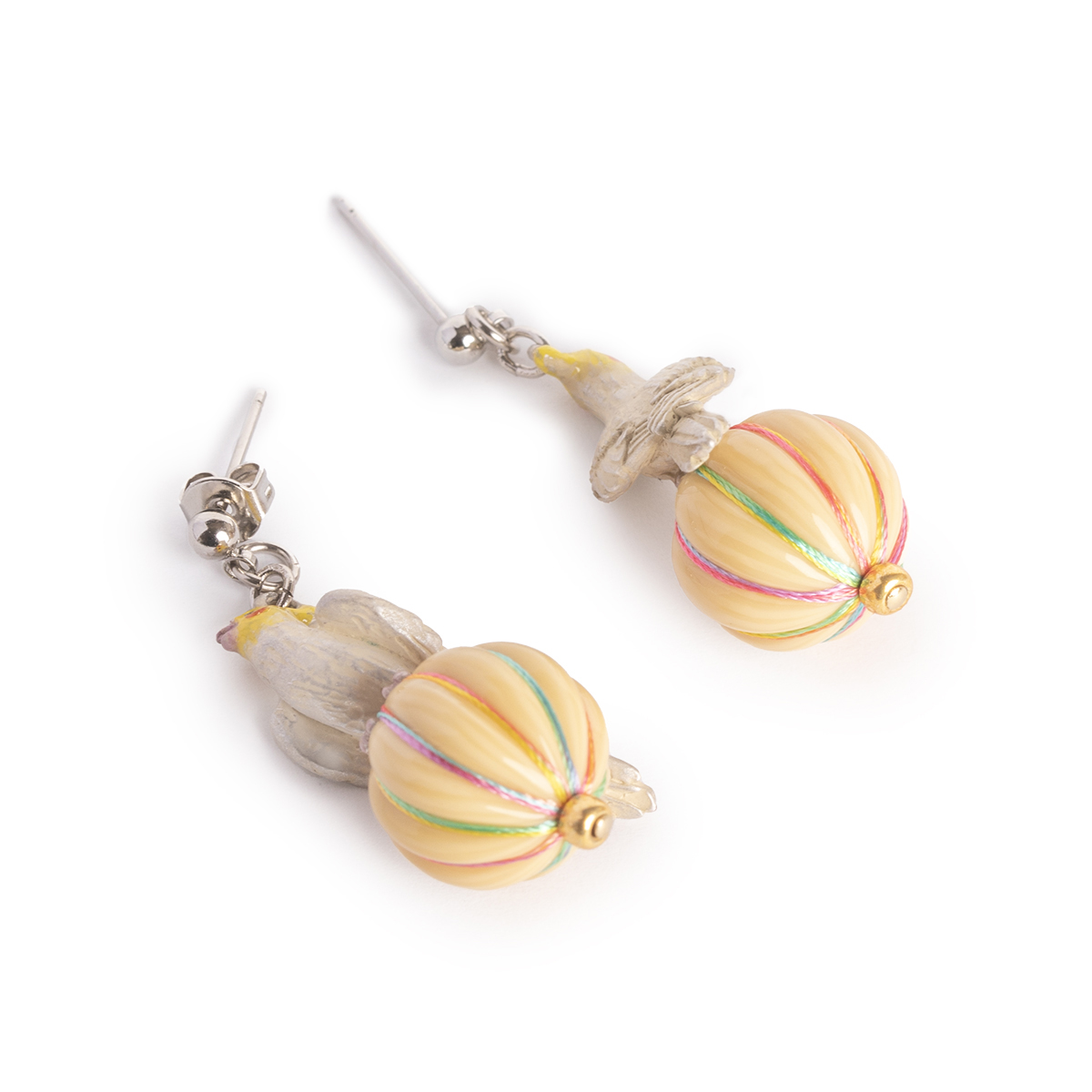 オカメのさえずりピアス / Singing cockatiel｜Palnart Poc STORE