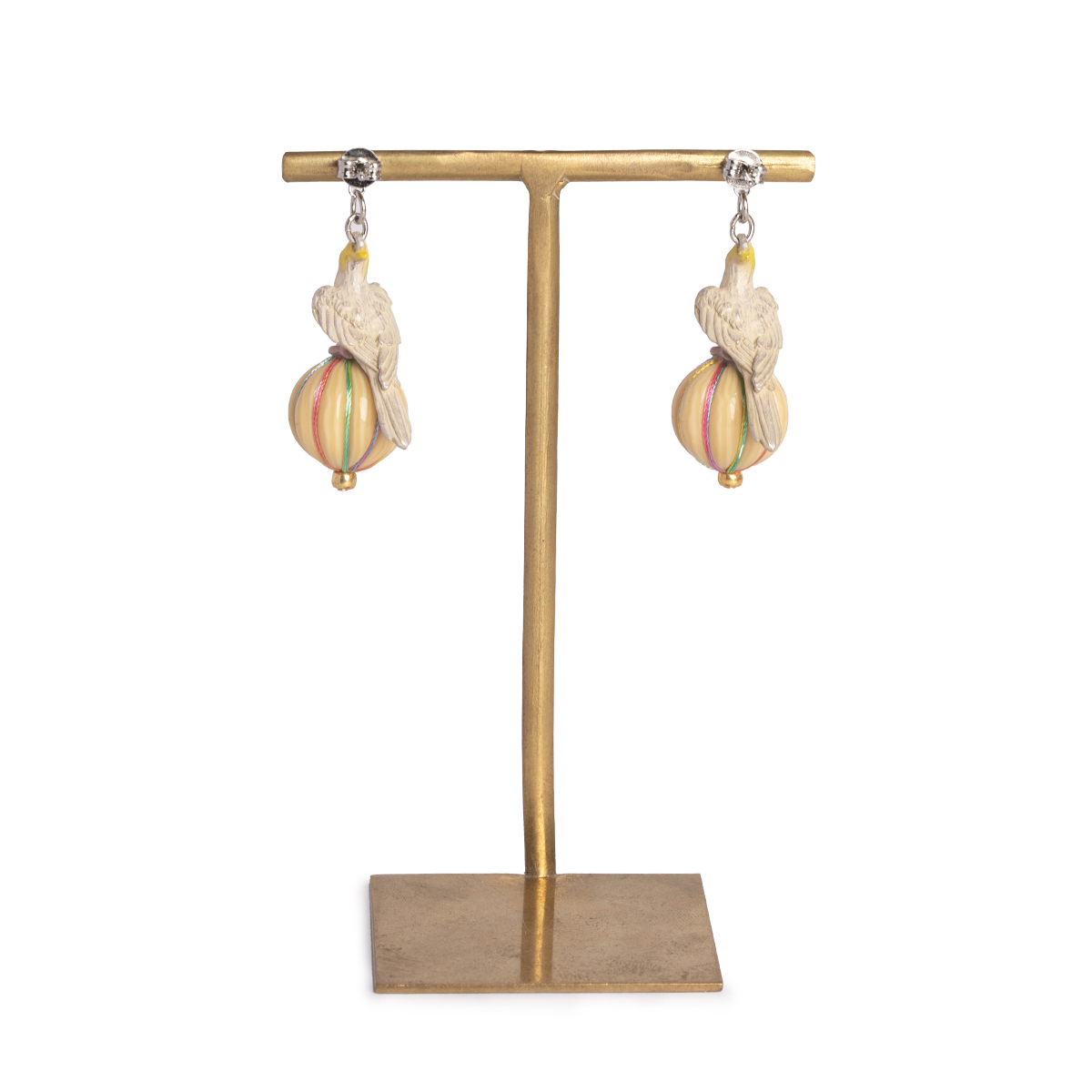 オカメのさえずりピアス / Singing cockatiel｜Palnart Poc STORE