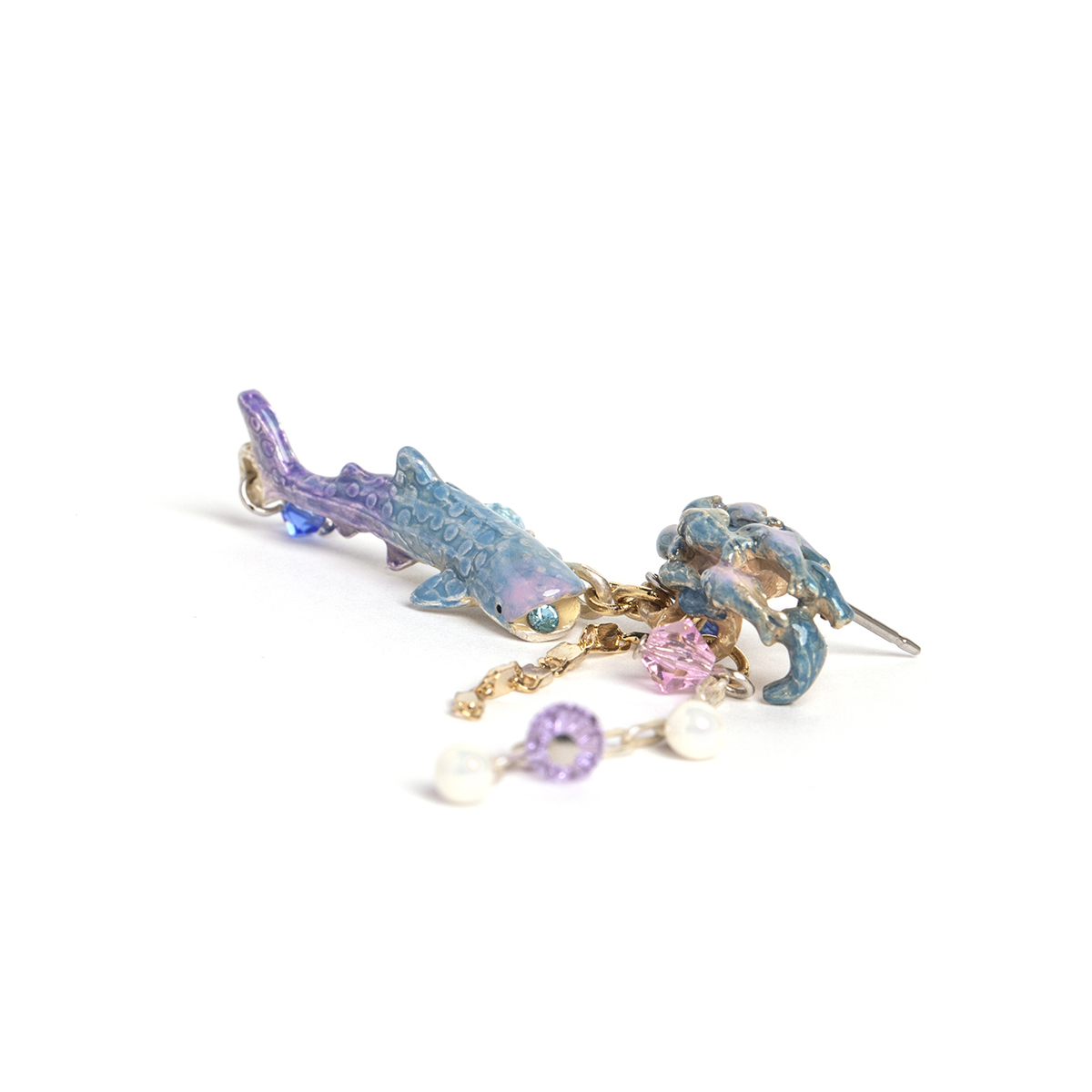 蒼海を呑むピアス / Deep Blue Ocean｜Palnart Poc STORE｜パルナート