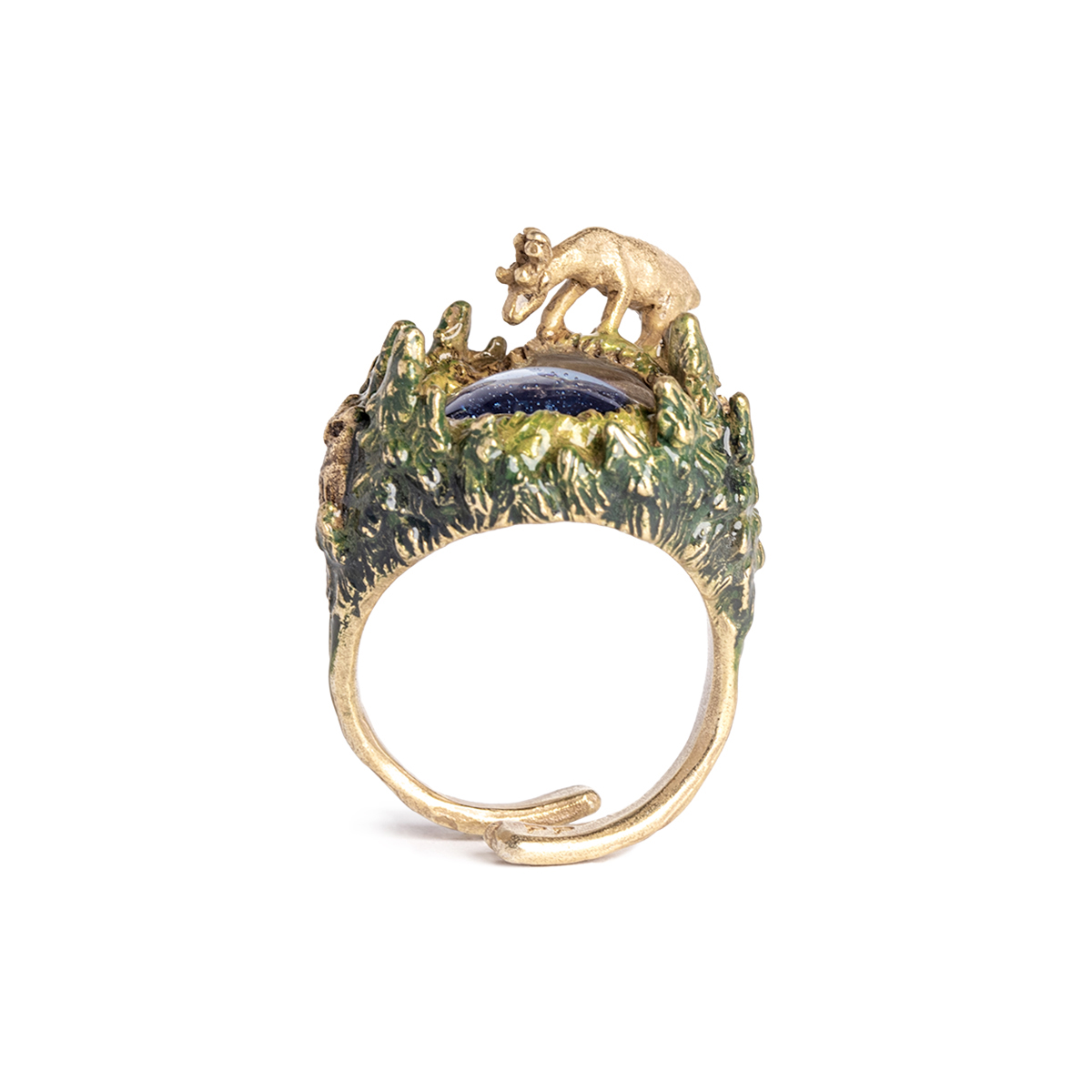 月宿る泉リング / Moonlit Spring｜Palnart Poc STORE｜パルナート