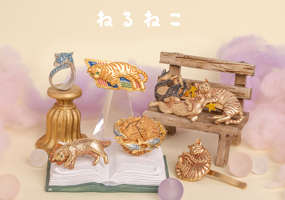 パルナートポック姉妹ブランド、猫ねこ専門アクセサリーブランド4Fフィーアエフ