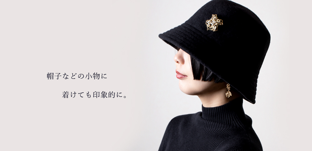 パルナートポックが手掛ける八リー・ポッターアクセサリーシリーズ！ホグワーツエンブレムブローチ